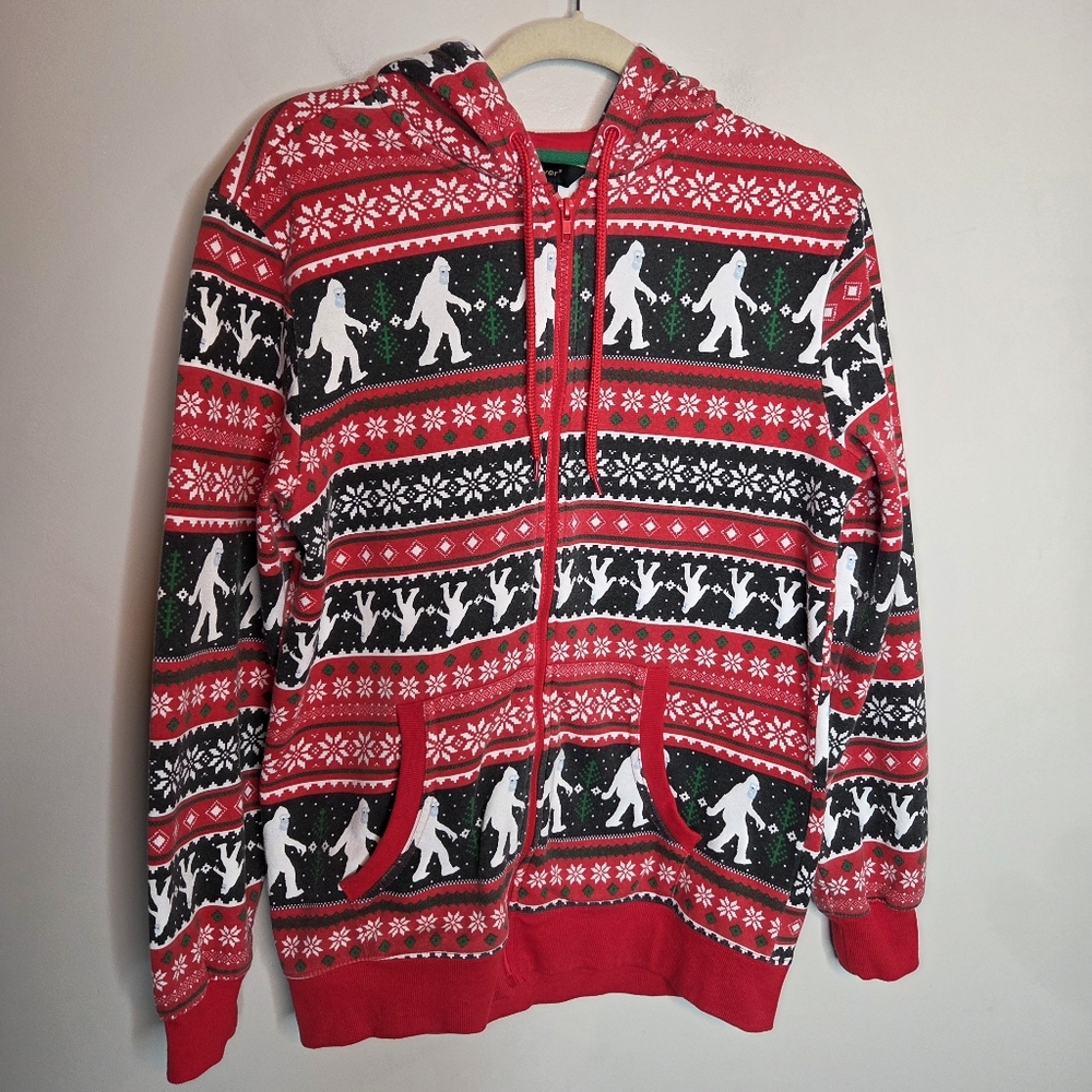 Old River Winter Yeti Full Zip Hoodie Mens Sz Small